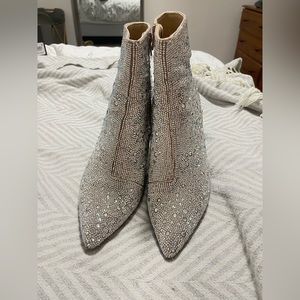 Betsey Johnson Cady Rhinestone Boot